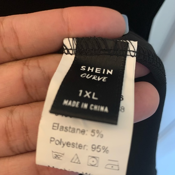 NWOT Shein One Shoulder Dress - Picture 6 of 7
